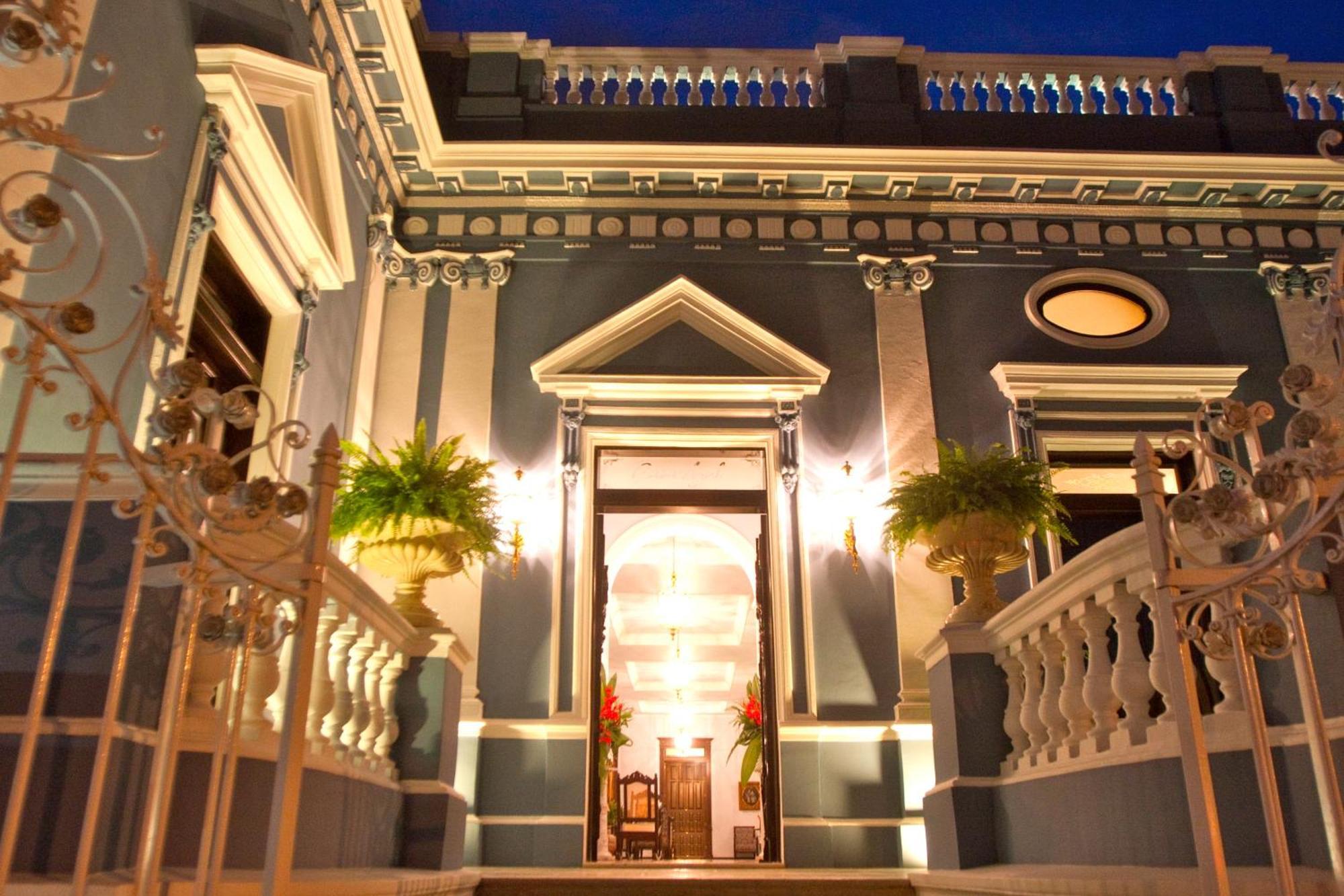 Casa Azul Monumento Historico Hotell Mérida Eksteriør bilde