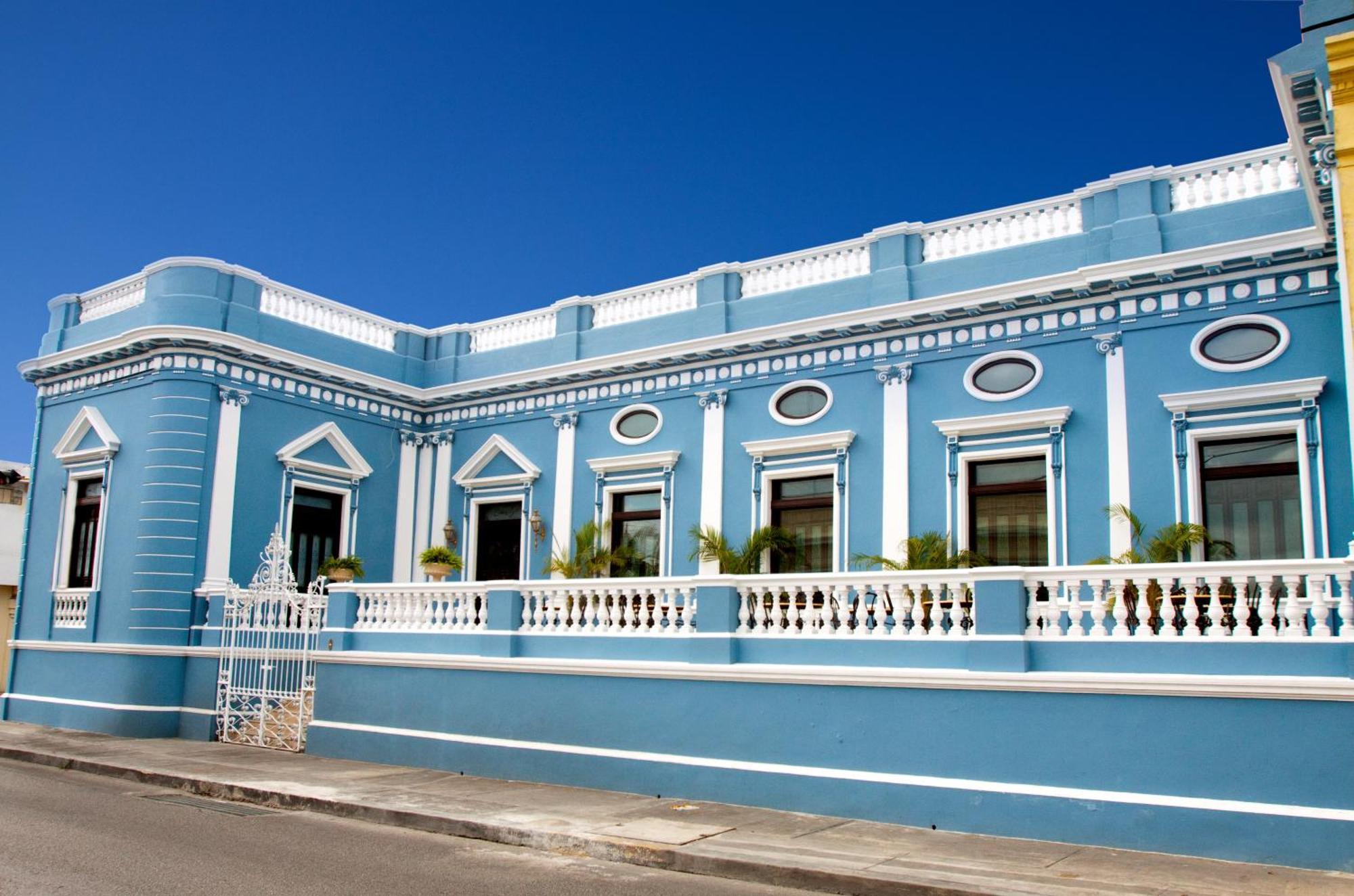 Casa Azul Monumento Historico Hotell Mérida Eksteriør bilde